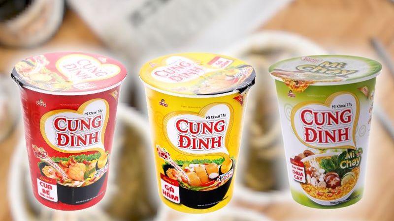 Khám phá những thương hiệu mì ly hấp dẫn trên thị trường hiện nay