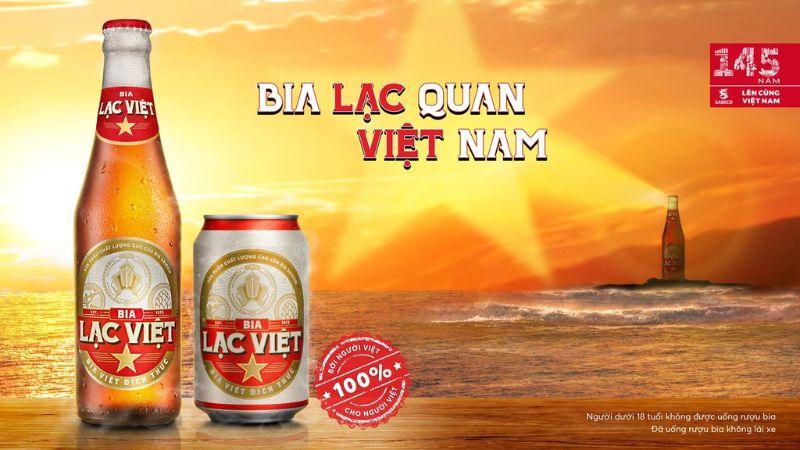 Bia Lạc Việt - Vị bia hoàn hảo dành riêng cho người Việt yêu thích hương vị đặc trưng