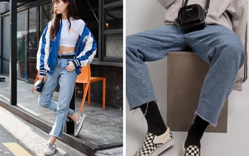Khám phá 9 cách phối đồ với giày Vans cho học sinh nam và nữ, đơn giản nhưng đầy phong cách.