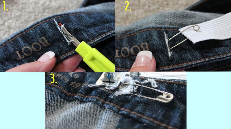 Lỡ chọn nhầm chiếc quần jeans quá rộng, bạn sẽ xử lý như thế nào để biến chiếc quần ấy trở nên phù hợp với dáng người của mình?