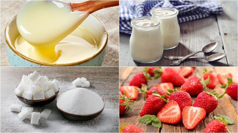 Hướng dẫn làm sữa chua trái cây uống đóng chai đầy hấp dẫn và màu sắc tươi sáng