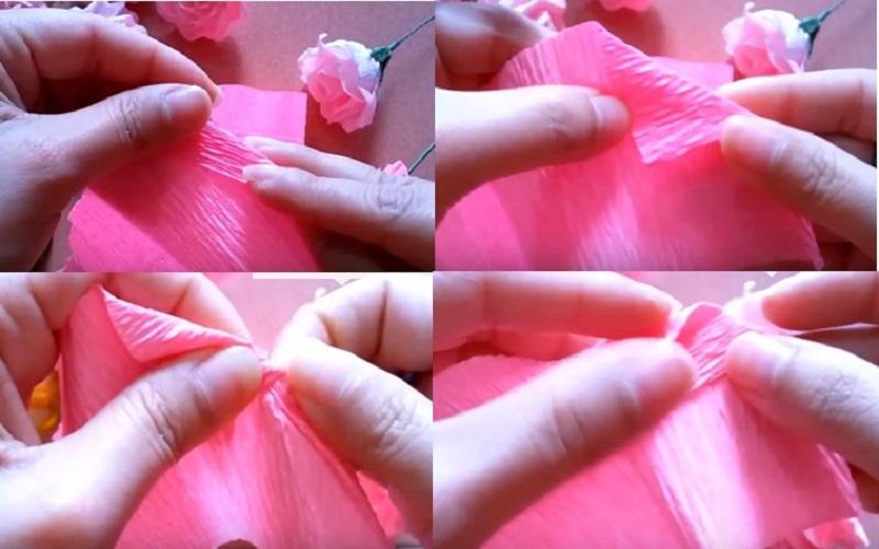 Khám phá 3 phương pháp đơn giản để làm hoa hồng từ giấy nhún, mang vẻ đẹp như thật và vô cùng ấn tượng.