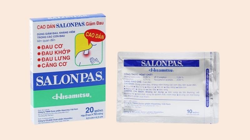 Salonpas là sản phẩm gì? Tác dụng, cách dùng và những lưu ý khi sử dụng