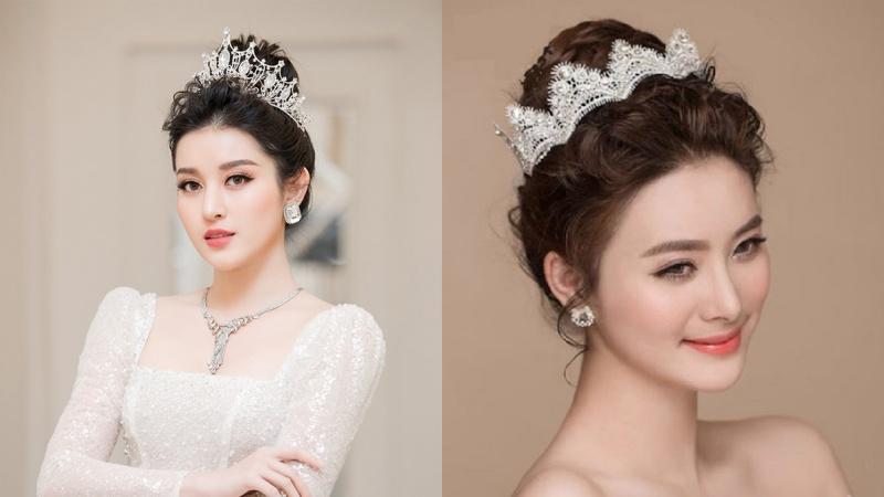 10 kiểu tóc cô dâu vừa đẹp vừa dễ thương cho ngày cưới