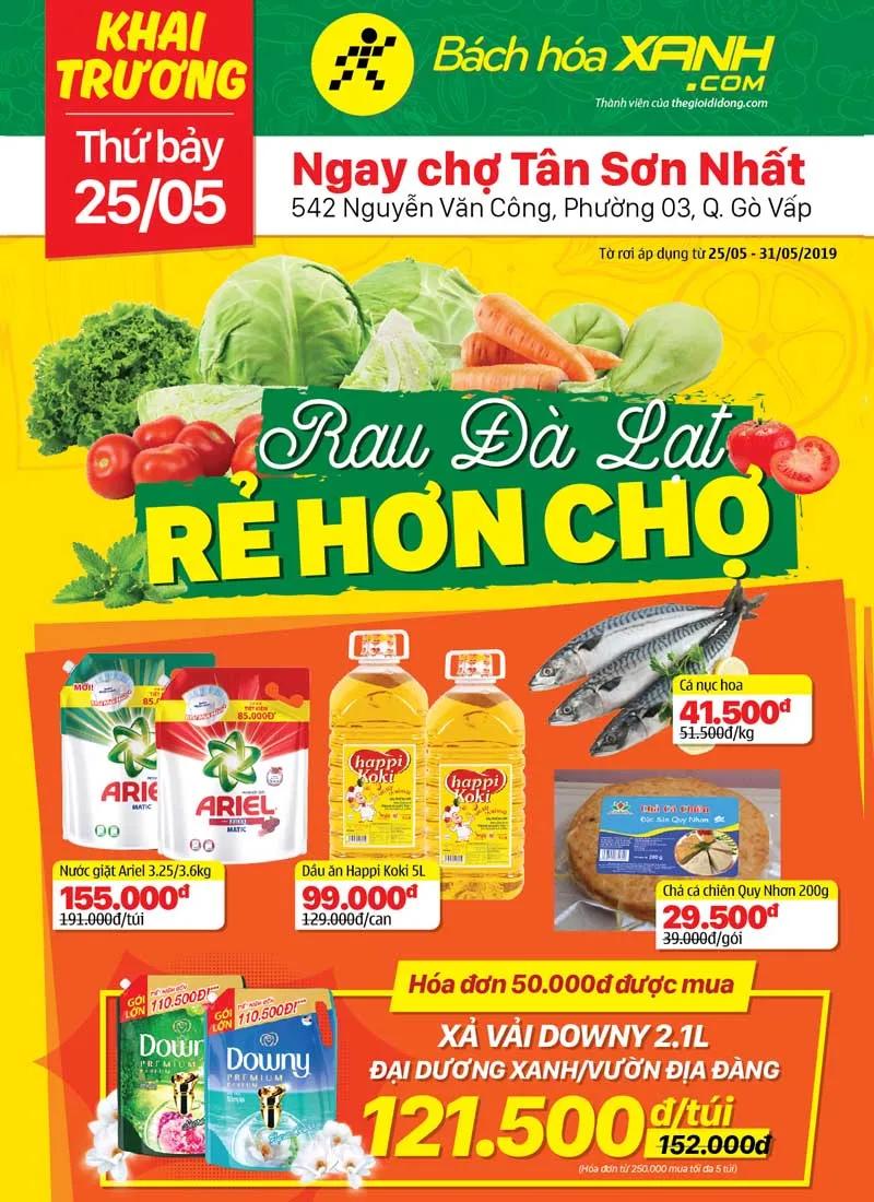 Siêu thị Tripi tại 542 Nguyễn Văn Công chính thức khai trương vào ngày 25/05/2019