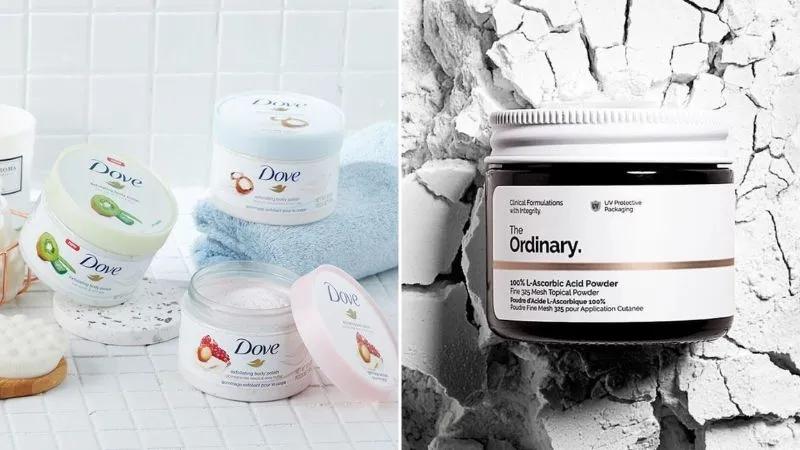Kết hợp bột vitamin C với tẩy tế bào chết để dưỡng da trắng sáng mịn màng