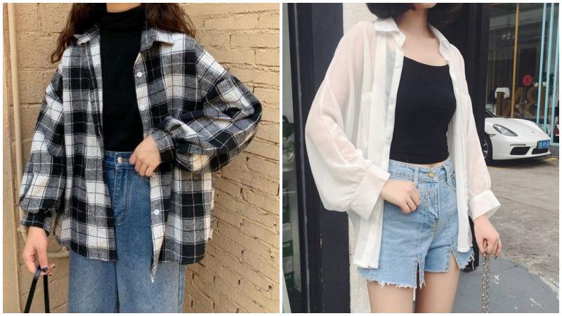 Khám phá 6 cách phối đồ với áo khoác sơ mi nữ vừa đẹp mắt vừa cá tính.