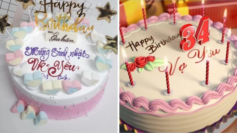 Khám phá 20+ mẫu bánh sinh nhật tuyệt đẹp và đầy lãng mạn để gửi tặng người vợ yêu quý của bạn, tạo nên một khoảnh khắc đáng nhớ trong ngày đặc biệt.