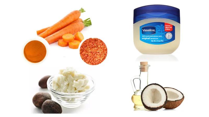 Không chỉ củ dền, cà rốt cũng là một nguyên liệu tuyệt vời để tạo ra son môi đấy!