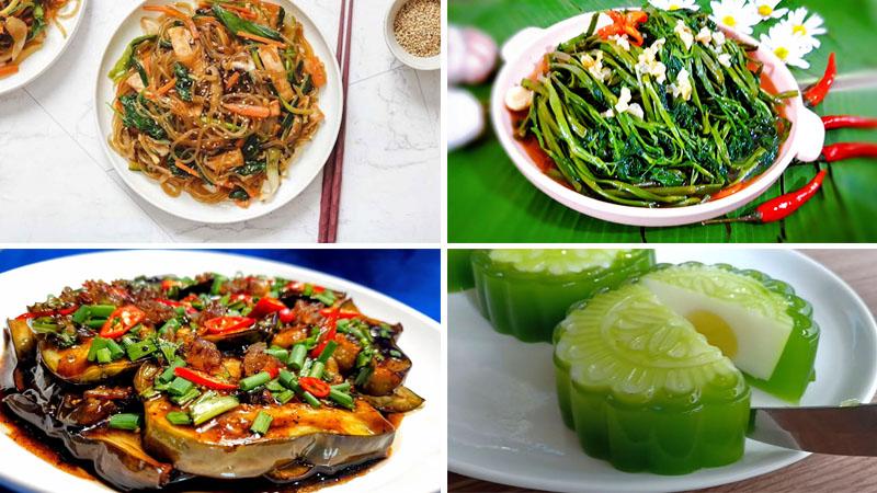 7 mâm cỗ chay thanh tịnh cho lễ cúng rằm tháng 7, dễ thực hiện ngay tại nhà