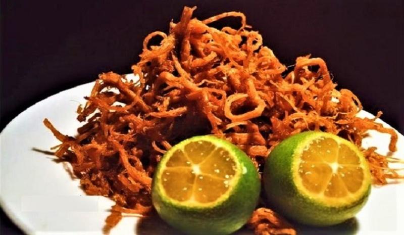 Hướng dẫn làm khô heo xé cay tại nhà, món ăn thơm ngon, cay nồng, chắc chắn sẽ khiến bạn không thể cưỡng lại.