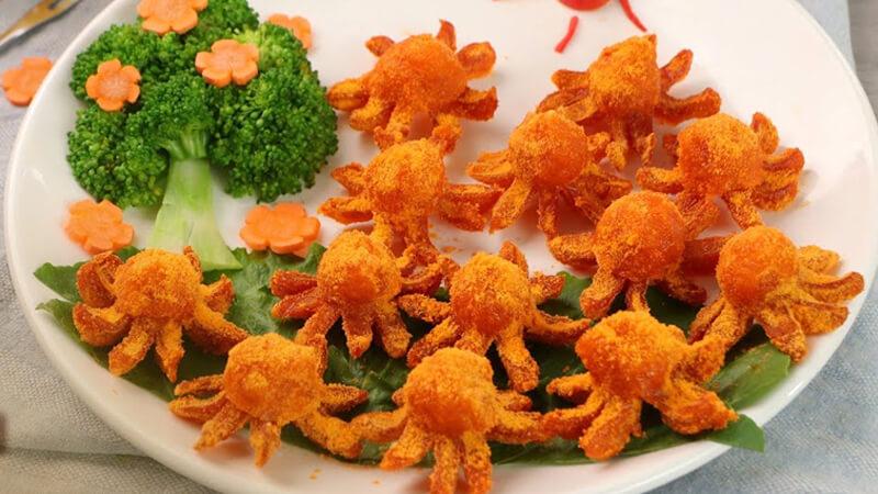 Khám phá cách chế biến xúc xích bạch tuộc lắc phô mai đầy hấp dẫn, khó có thể cưỡng lại