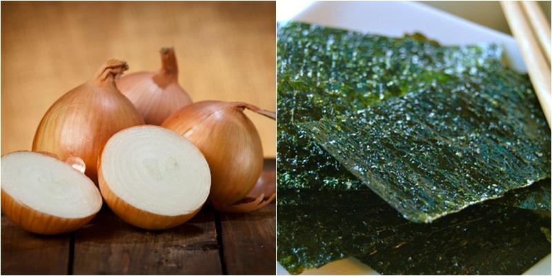 Danh sách thực phẩm không nên kết hợp với hành tây