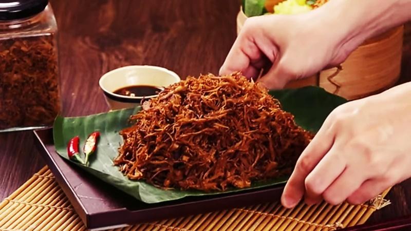 Khám phá cách làm chà bông chay từ nấm hương đầy sáng tạo và độc đáo