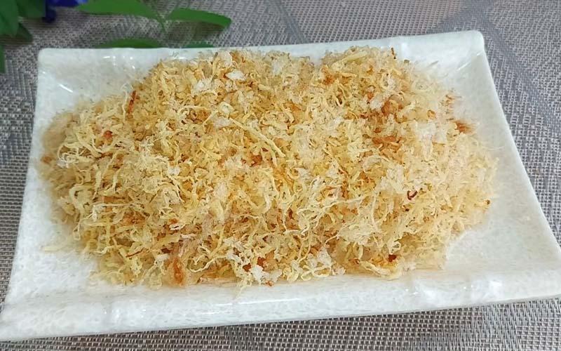 Khám phá cách làm chà bông chay từ củ đậu thơm ngon