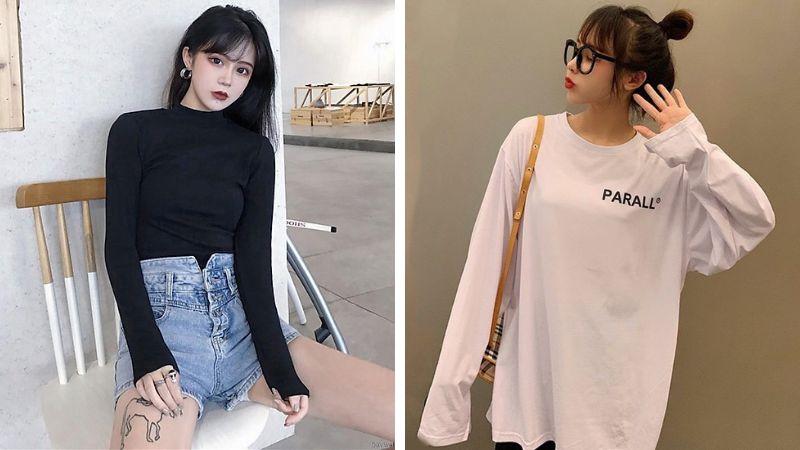 Khám phá 5 cách phối đồ với áo thun tay dài nữ để tạo nên vẻ ngoài trẻ trung và đầy phong cách.
