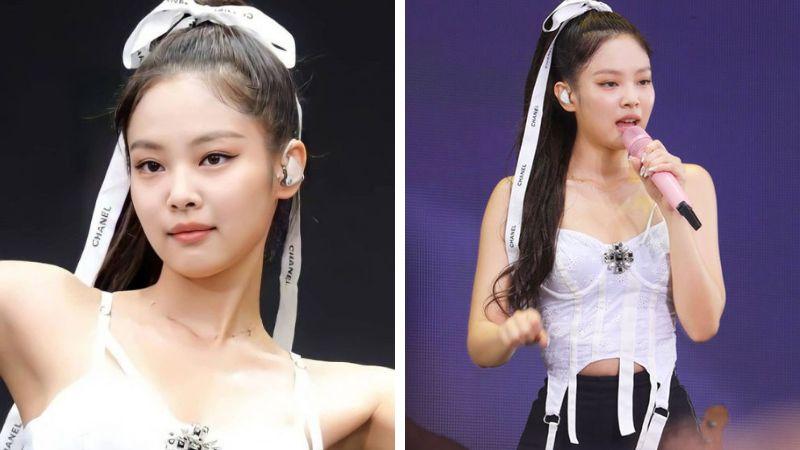 Khám phá cách cột tóc ruy băng thanh lịch như Jennie (Blackpink) thật đơn giản và thời thượng