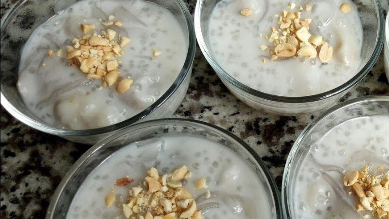 Khám phá cách chế biến chè khoai môn bột báng dẻo thơm ngon, khó chối từ.