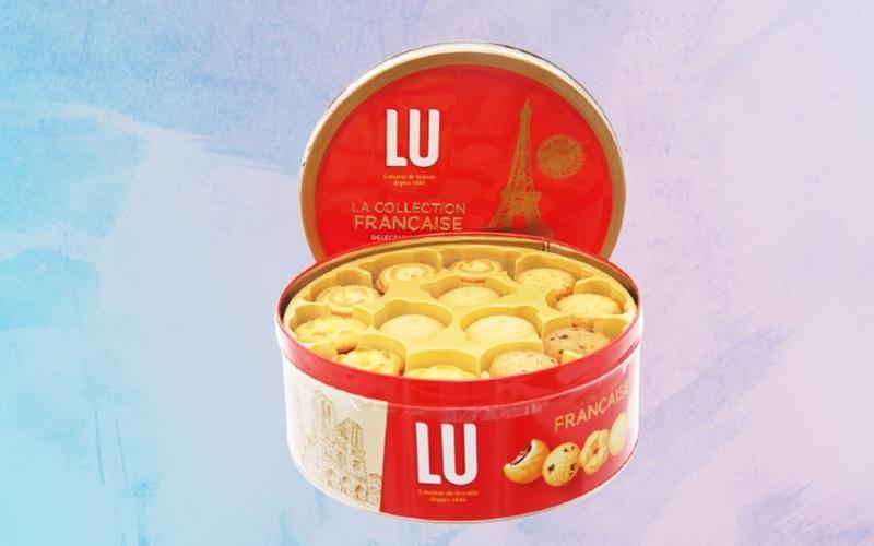Bánh quy bơ Pháp Lu - Một hương vị bơ Pháp tinh tế, chuẩn mực, mang đến đẳng cấp mới cho những chiếc bánh quy thơm ngon.