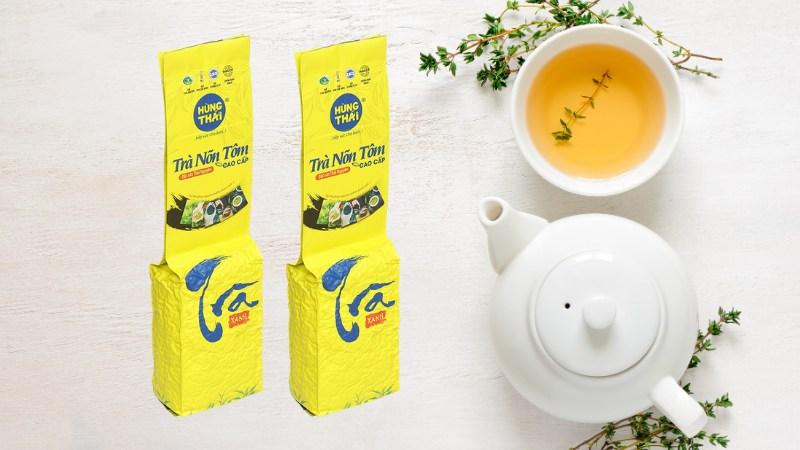 Trà nõn tôm là gì? Khám phá công dụng và cách sử dụng trà nõn tôm Hùng Thái.