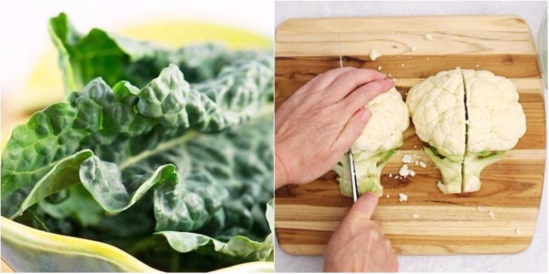Mẹo tách bông cải trắng chỉ bằng vài cú cắt nhanh chóng