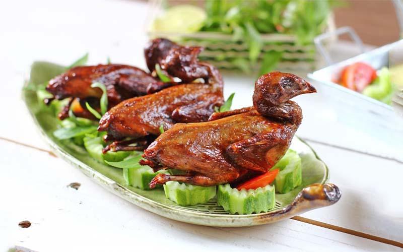 Hướng dẫn làm món bồ câu quay nước dừa thơm ngon, đậm đà hương vị