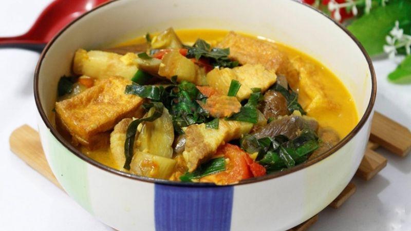Hướng dẫn nấu món canh cà tím đậu phụ thơm ngon, đơn giản mà ai cũng có thể thực hiện tại nhà.