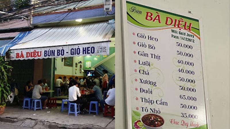 Top 10 quán bún bò Huế chuẩn vị nổi tiếng tại Đà Nẵng