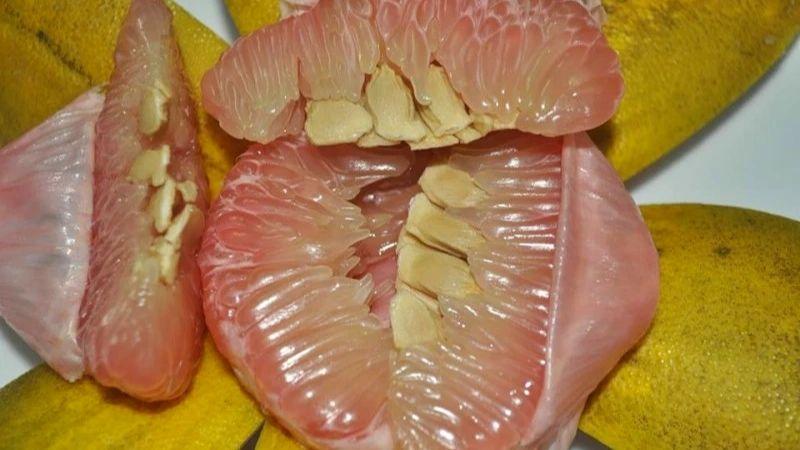 Chỉ cần dùng hạt bưởi, cô gái có thể dễ dàng dưỡng tóc tại nhà một cách hiệu quả tuyệt vời.