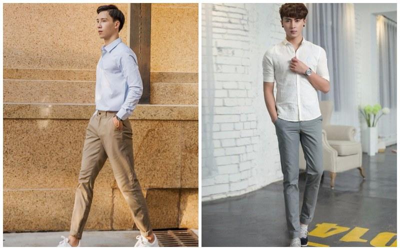 8 cách phối đồ đỉnh cao với quần kaki nam, chuẩn không cần chỉnh
