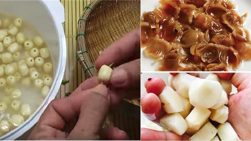 Công thức chế biến chè hạt sen củ năng nhãn nhục mát lành, ngon miệng