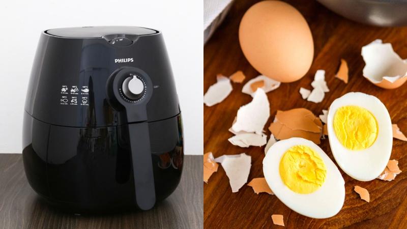 Bạn đã thử luộc trứng bằng nồi chiên không dầu chưa? Đây là cách đơn giản nhưng lại mang đến những kết quả vô cùng bất ngờ!