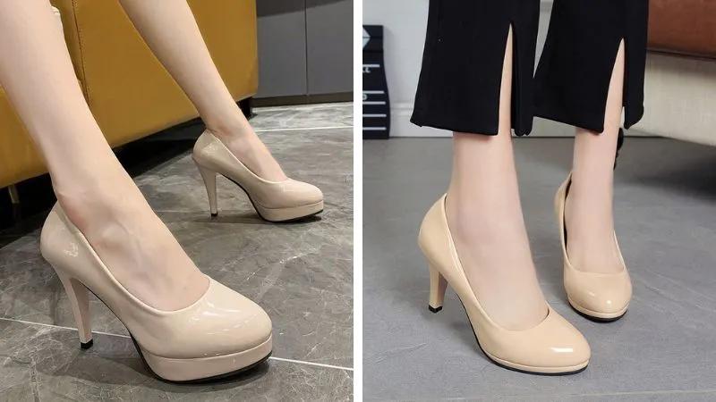 Top 10 mẫu giày cao gót bít mũi tinh tế, thời thượng dành cho phái đẹp