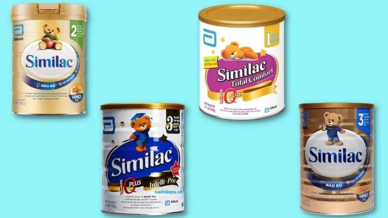 Cập nhật bảng giá sữa Similac chính hãng năm 2023