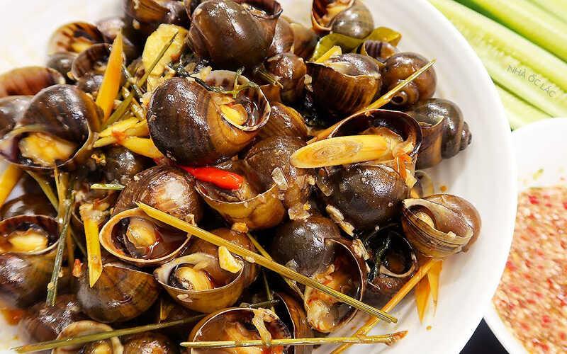 Hướng dẫn chế biến ốc bươu xào sa tế cay nồng, hấp dẫn