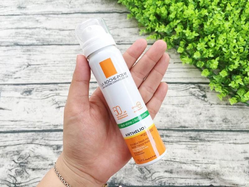 Top 5 loại kem chống nắng xịt đang được yêu thích nhất hiện nay