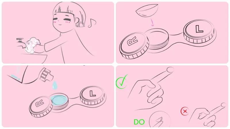 Hướng dẫn chi tiết cách đeo và tháo lens cho người mới bắt đầu, giúp bạn tự tin với từng thao tác.