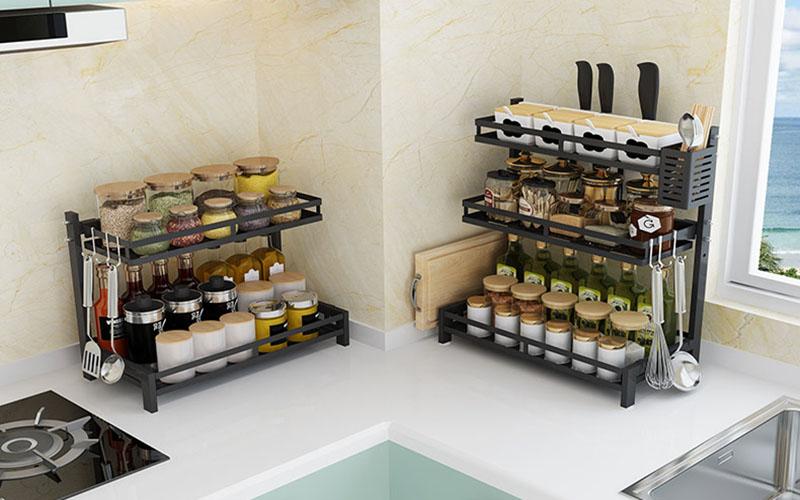 Top 10 kệ gia vị thông minh, tiện lợi không thể thiếu cho gian bếp của bạn