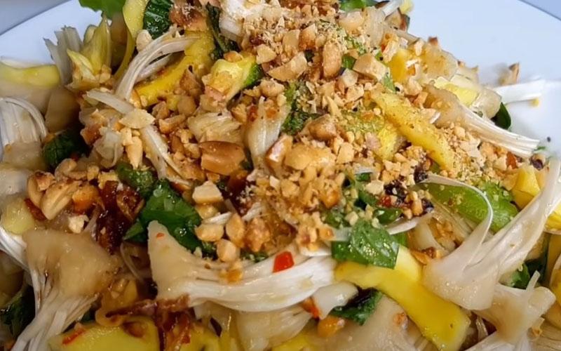 Hướng dẫn cách chế biến gỏi mít non chay thơm ngon, hấp dẫn