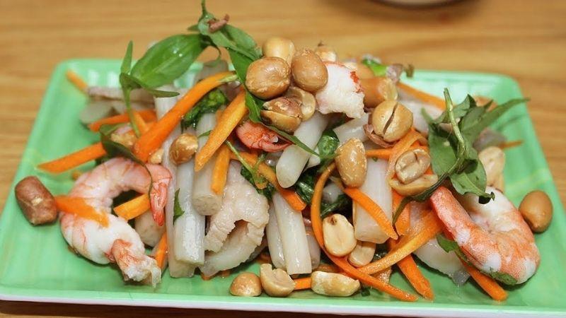 Khám phá công thức làm gỏi ngó sen tôm thịt giòn ngon đầy hấp dẫn