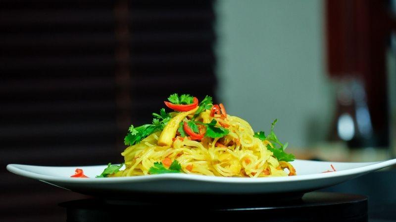 Bún xào chay – liệu món ăn này có phải là lựa chọn lý tưởng cho người ăn kiêng?