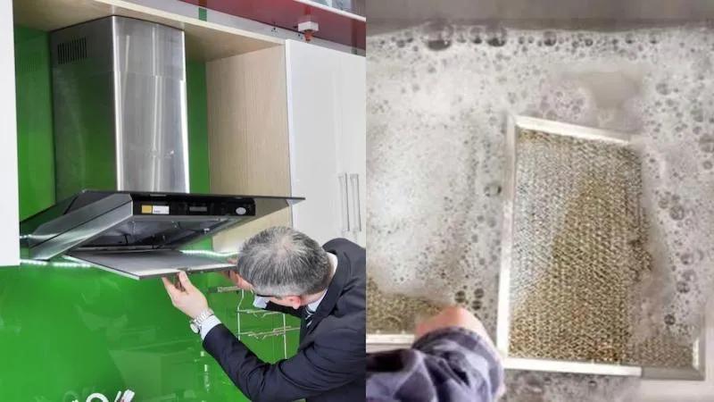 Hướng dẫn vệ sinh máy hút mùi tại nhà, dù bẩn đến đâu cũng sạch chỉ trong 10 phút!
