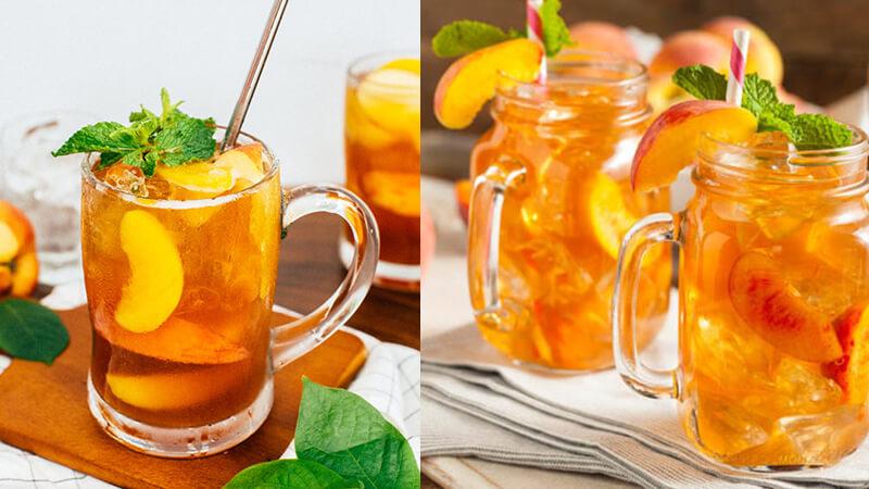 Khám phá công thức trà chanh đào nhiệt đới thơm ngon, mát lành, dễ làm ngay tại nhà