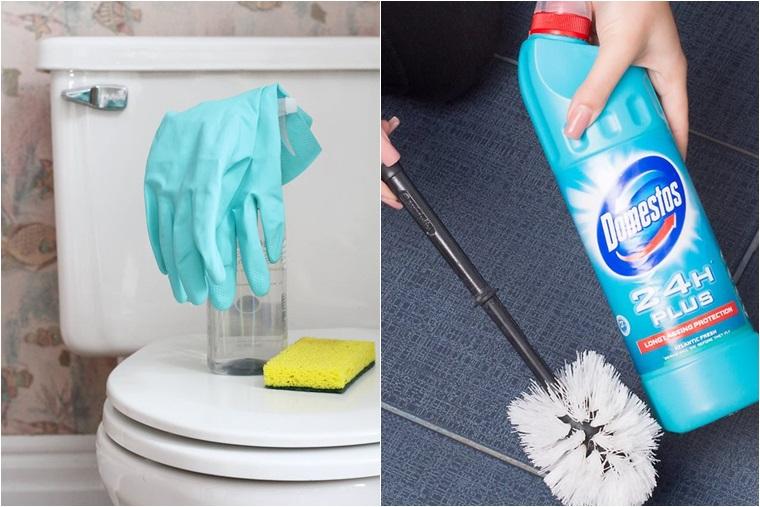 Hướng dẫn sử dụng dụng cụ vệ sinh để làm sạch bồn cầu hiệu quả