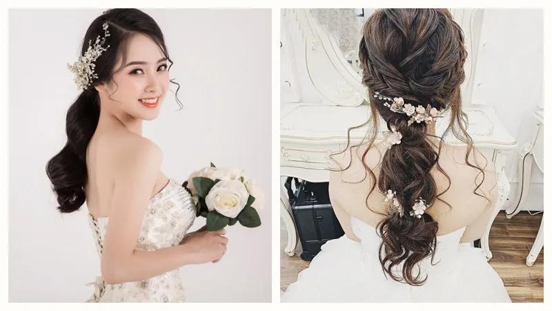 7 kiểu tóc tết tinh tế giúp cô dâu tỏa sáng trong ngày trọng đại