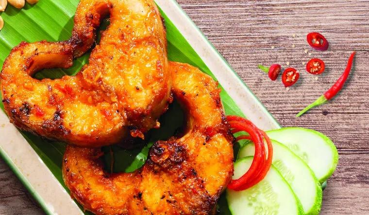 Hướng dẫn làm cá bớp nướng muối ớt thơm ngon bằng lò chiên không dầu