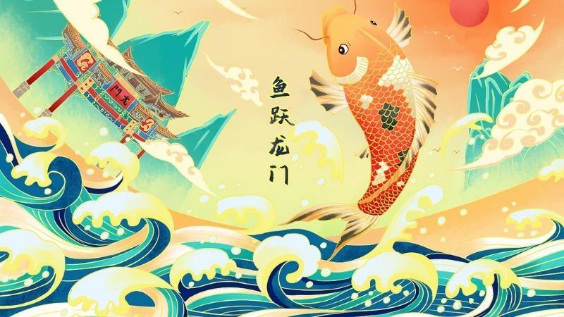 Cá chép hóa rồng: Truyền thuyết và ý nghĩa sâu sắc của hình tượng cá chép hóa rồng
