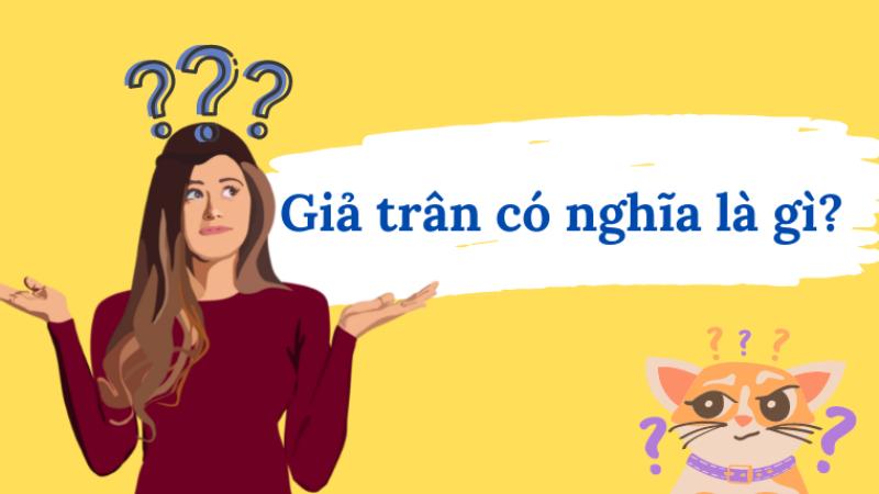 Giả trân là gì và nguồn gốc của nó từ đâu? Hãy cùng tìm hiểu khái niệm này và lý do vì sao nó lại gây chú ý trên mạng xã hội.