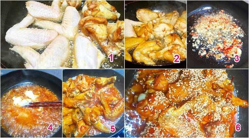 Khám phá món cánh gà sốt chua cay phong cách Thái, một sự kết hợp tuyệt vời giữa hương vị chua cay đặc trưng và sự tươi mới của gia vị. Món ăn này chắc chắn sẽ làm bạn hài lòng.