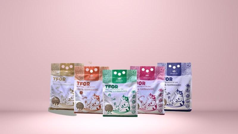 Khám phá 5 loại cát vệ sinh cho mèo TFOR chất lượng, giá cả hợp lý trên thị trường hiện nay.
